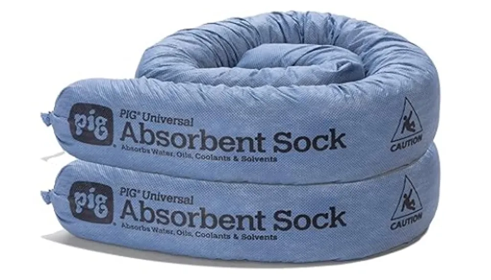 New Pig Mildew-Resistant Absorbent Sock - Water Absorbing Snake  PM50070 Flood Water Barrier