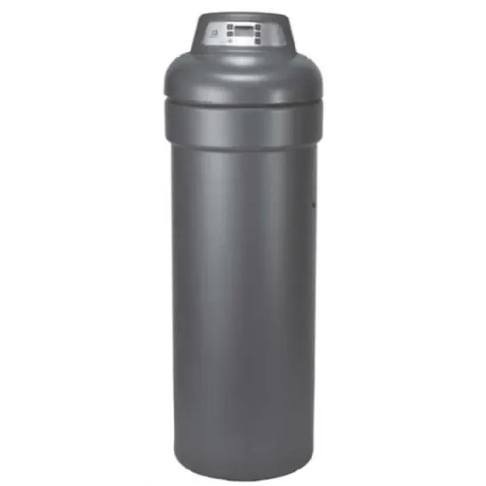 North Star NSC31 whole-house water softener, meter-controlled with a space-saving, cabinet design.