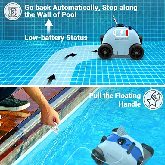 PAXCESS Automatic pool vacuum cleaner