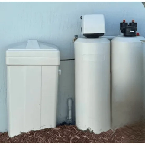 PSL Water Guy LLC residential water softener installation featuring a high-efficiency digital control valve