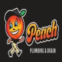 Peach Plumbing Drain