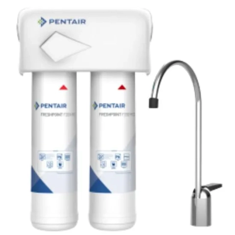 Pentair FreshPoint F2000-B2B 2-stage filtration system with twin carbon blocks for lead reduction