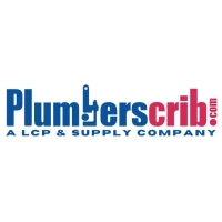 Official Plumberscrib.com logo with blue and red lettering and LCP & Supply Company tagline