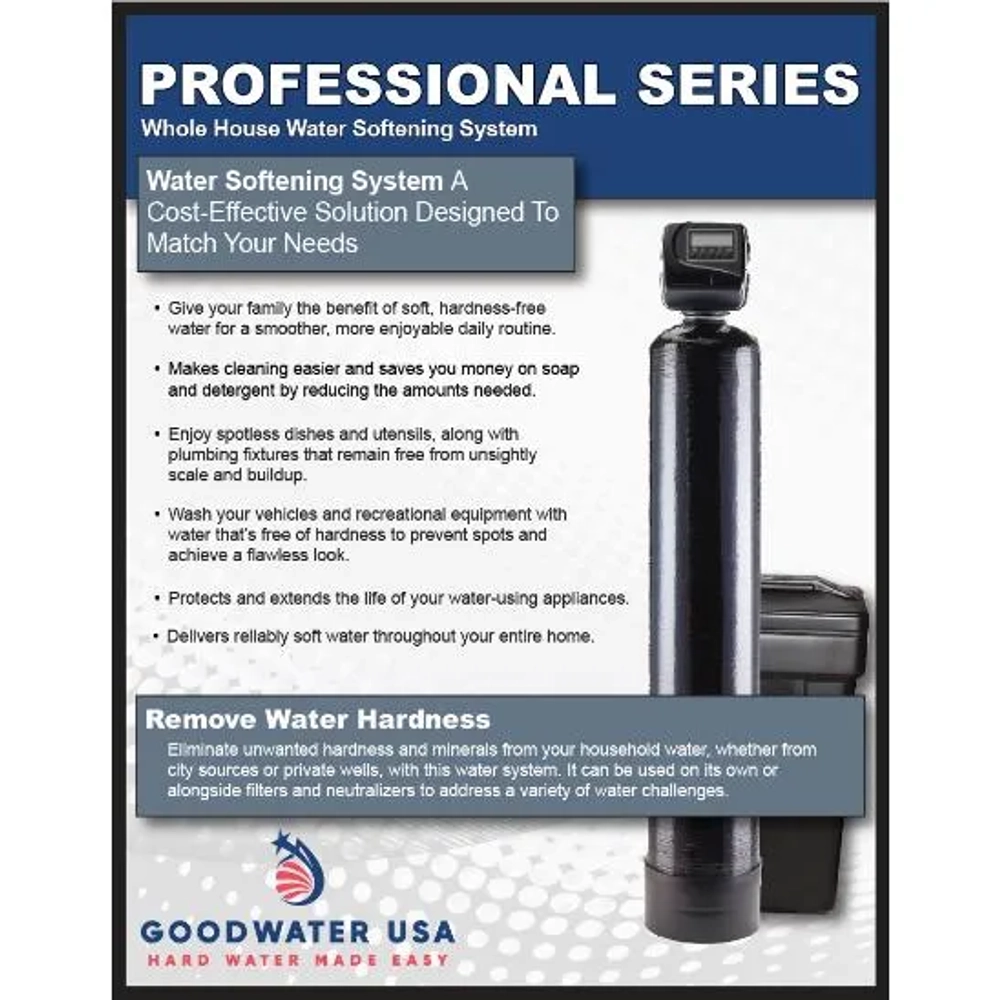 Professional Series Water Softener PS100-075