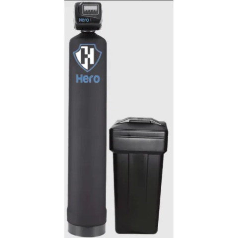 Mid-Mo Water Solutions Professional Series water softener system featuring a high-capacity resin tank.