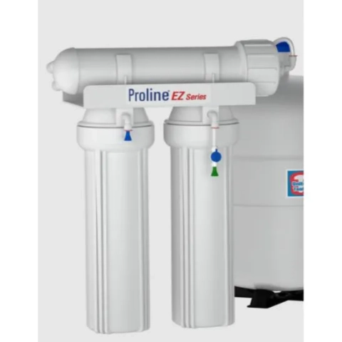 Proline EZ Series water filtration system by Waterworld USA for home cooking and ice making.