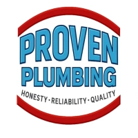 Proven Plumbing logo for residential and commercial plumbing services in Muskego.