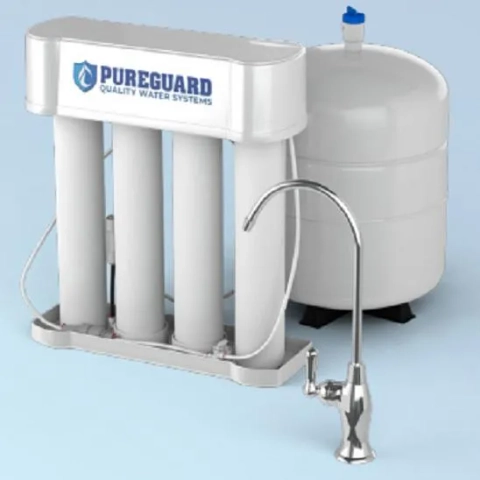 Pureguard PGF-45 under-sink reverse osmosis water filter system for high-purity residential drinking water.