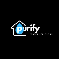 Purify Water Solutions logo in Laredo TX for residential water softener and filtration services.