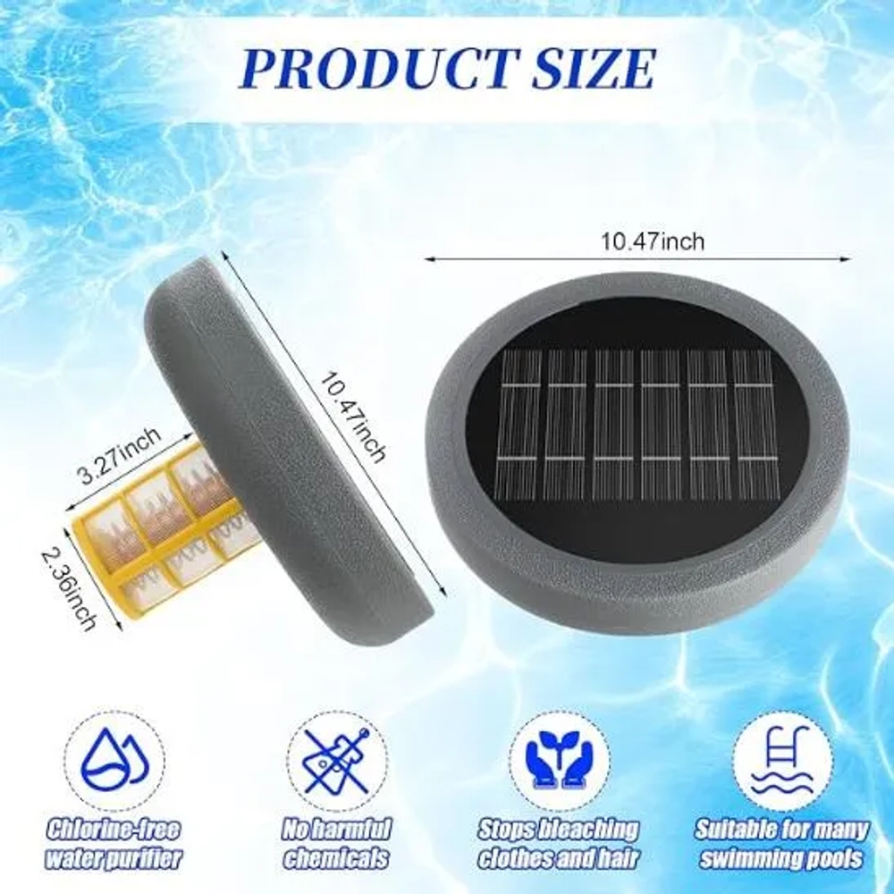 Qualirey 45000 Gallons Solar Pool Ionizer
