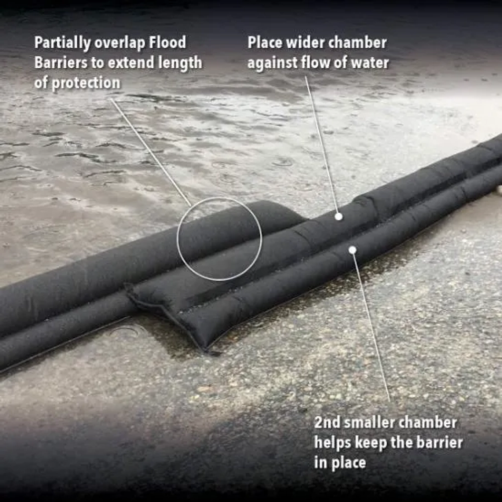 Quick Dam Water Activated 5ft Flood Barrier