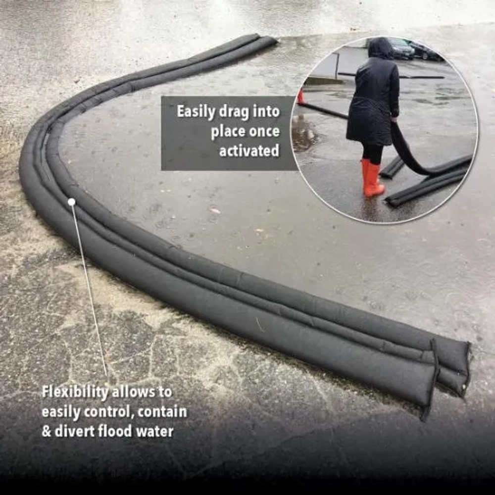Quick Dam Water Activated 5ft Flood Barrier