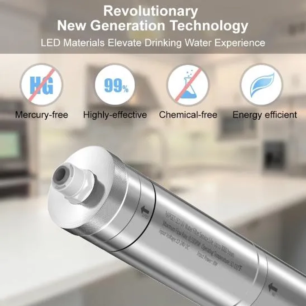 RAPGET LED UV Ultraviolet Water Filter