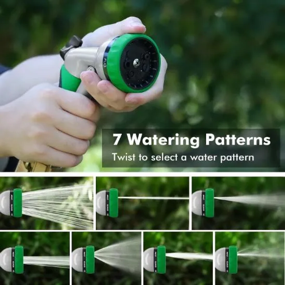 RESTMO 7-Patterns Garden Hose Nozzle