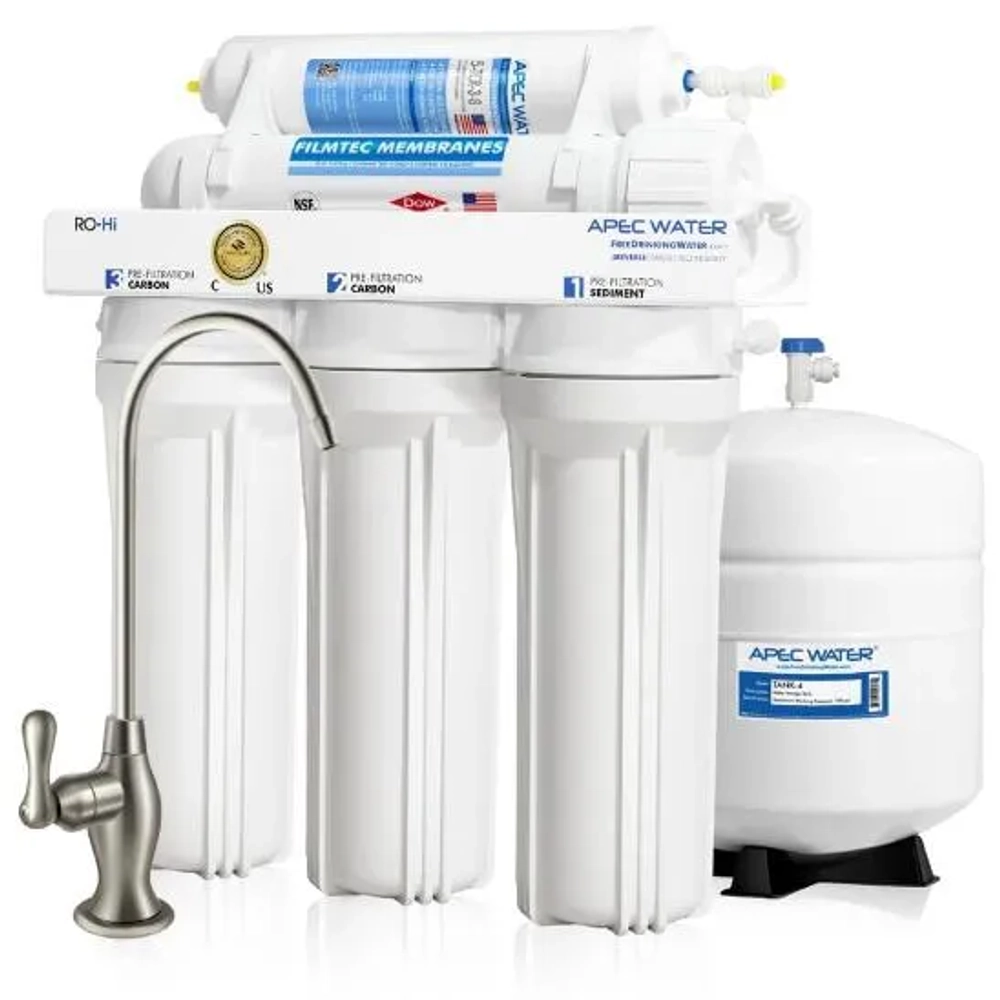 RO-Hi–Ultimate 5-Stage Fast Flow Reverse Osmosis Water Systems