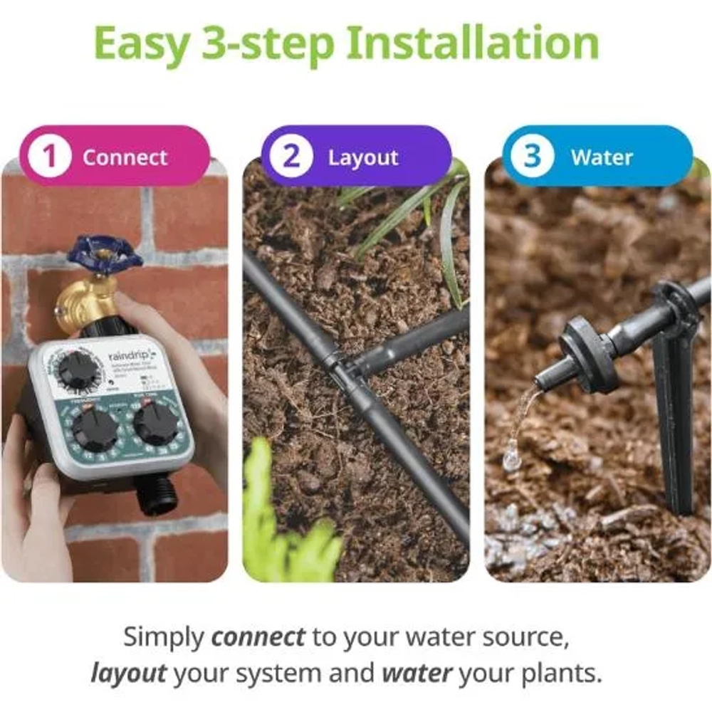 Raindrip R560DP Automatic Watering Kit