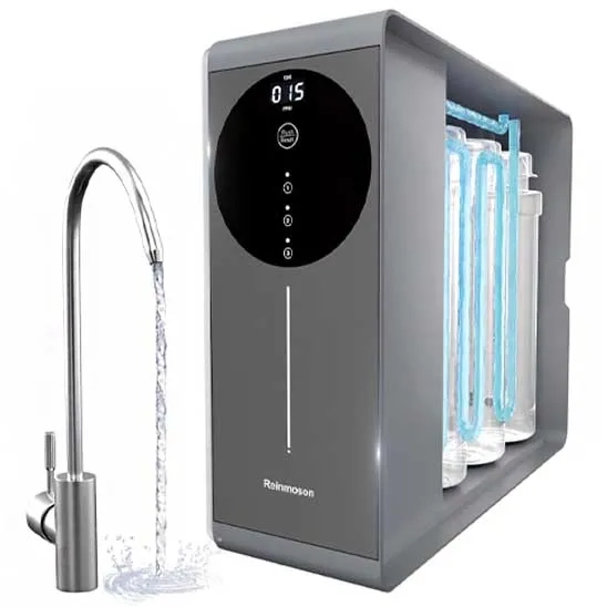 Reinmoson 8-Stage Reverse Osmosis Water Filter System with tap faucet.