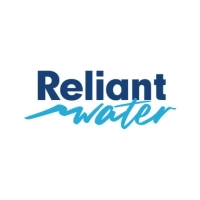 Reliant Water company logo representing professional water filtration and purification services