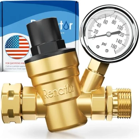 Renator RV Water Pressure Regulator for RV Camper