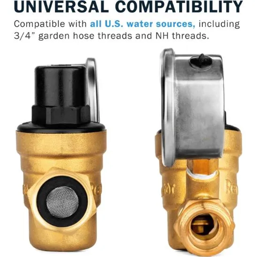 Renator RV Water Pressure Regulator for RV Camper
