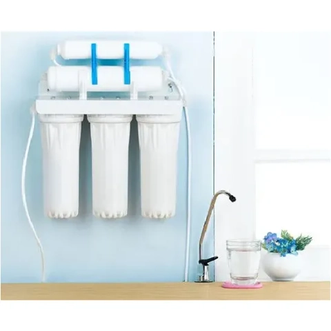Five stage Reverse Osmosis System by Vredevoogd Heating & Cooling for pure drinking water.