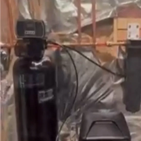 SANZ PLUMBING water softener 