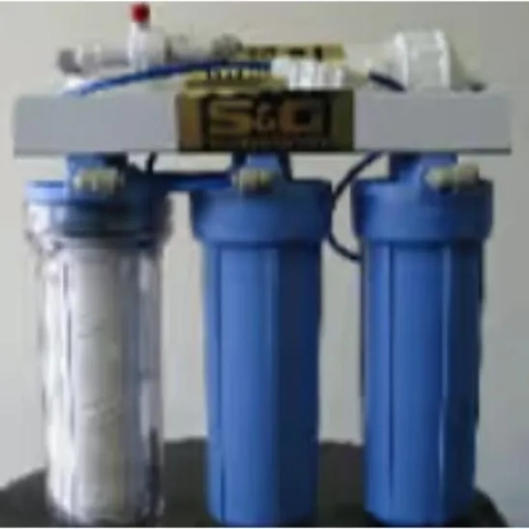 S&G Water Conditioning reverse osmosis filtration unit for high-purity drinking water standards.