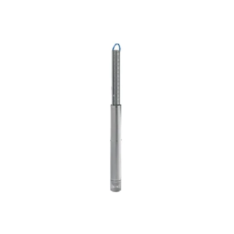 Submersible pump stainless steel multi-stage diffuser stack for high-efficiency water handling.