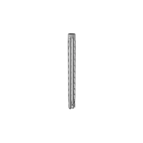 Submersible pump stainless steel multi-stage diffuser stack for high-efficiency water handling.