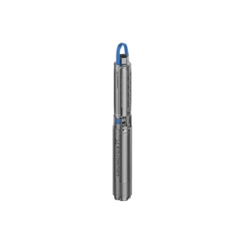 Submersible pump stainless steel multi-stage diffuser stack for high-efficiency water handling.