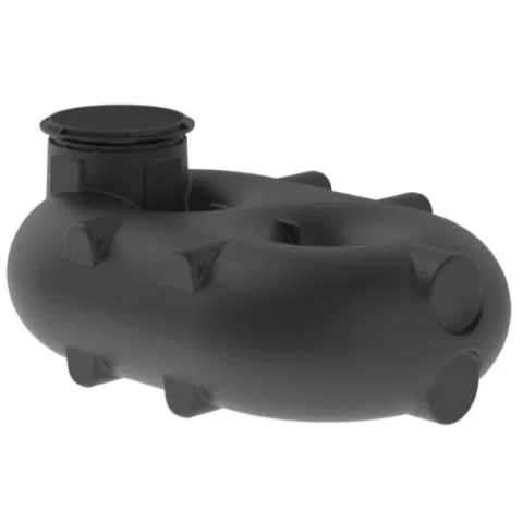 Heavy-duty 2500L SUB Underground Tank with trafficable lid for high-traffic residential areas.