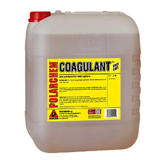 Sample of a chemical coagulant