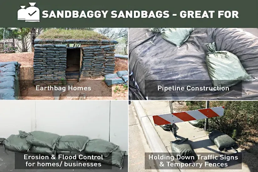 Sandbaggy Flood Water Barrier 