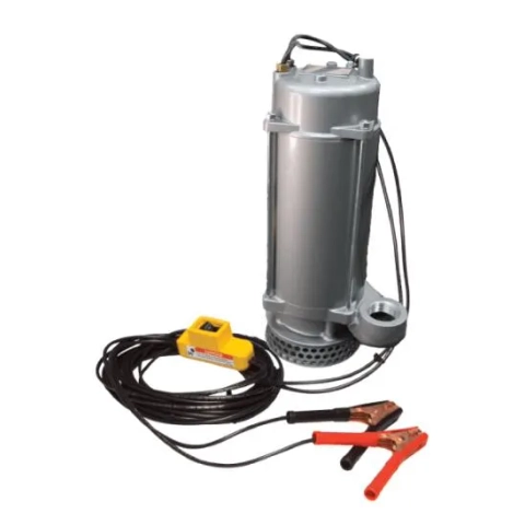 Sandpiper heavy-duty SPA metallic portable pump for submersible industrial applications.