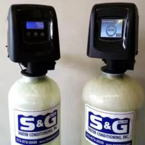 High-performance S&G Water Conditioning softener for commercial and residential hard water care.