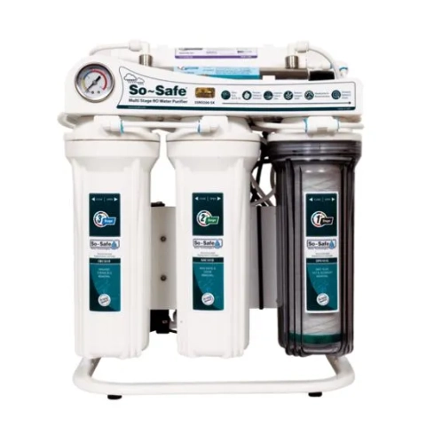 So Safe Water Technologies 200 GPD Skid RO under-sink water purifier with UV and multi-stage filtration system