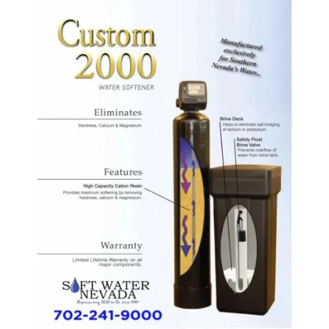 Soft Water Nevada Custom 2000 Water Softener