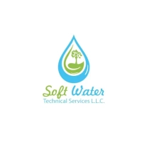 Soft Water Technical Services corporate logo in UAE for water treatment, filtration systems, and maintenance services