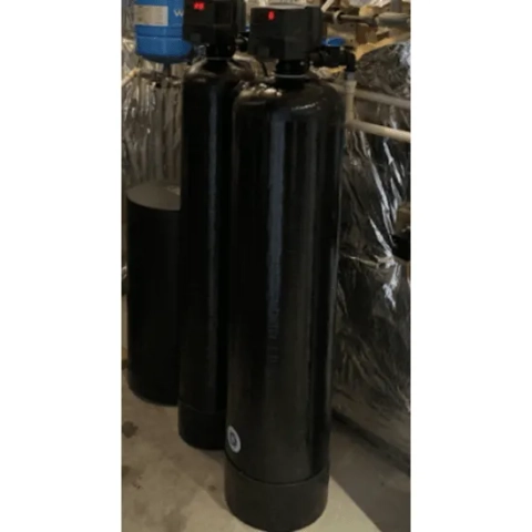 Multi-stage residential well water treatment system configured to target stubborn limescale, iron, and hard water minerals from Stout Mechanical