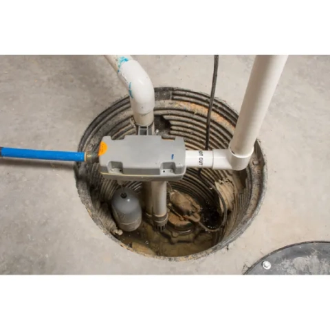 Professional sump pump installation by Vander Hyde in Grand Rapids to prevent basement flooding