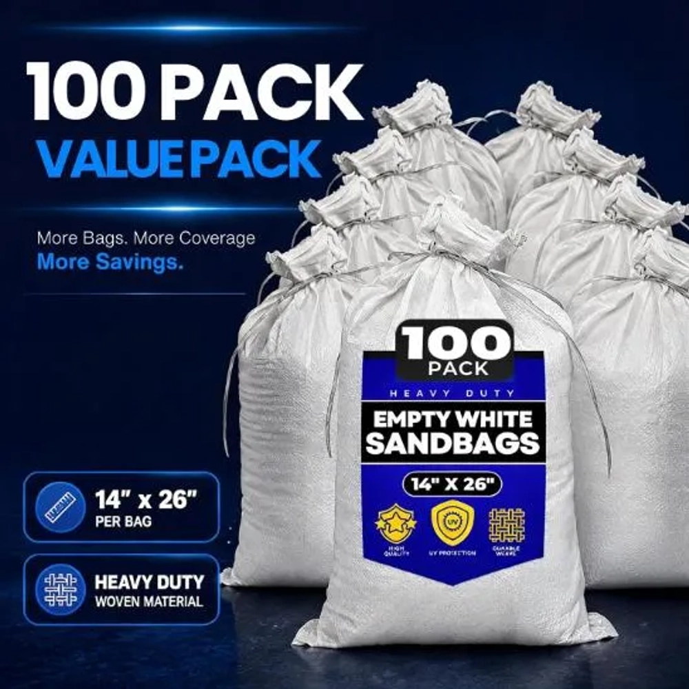 Tapix Sand Bags with Ties-14" x 26"