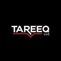 Tareeq LLC official company logo on a black background, providing water treatment solutions.Tareeq LLC official company logo on a black background, providing water treatment solutions.