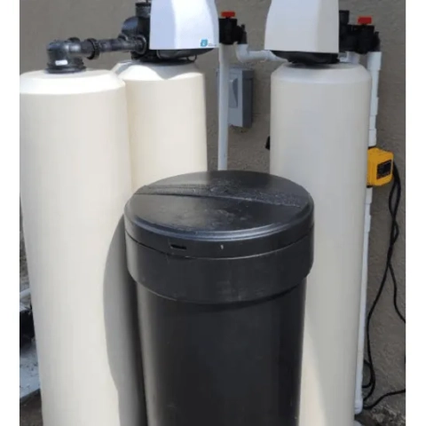 That Water Place professional installation of a Hague WaterMax whole-home water softener and filtration system