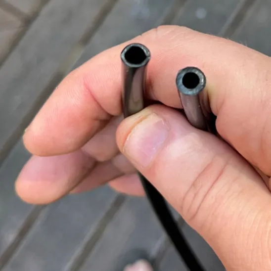 The Customer reported that Carpathen 14 inch drip irrigation tubing do not match or fit as they have different sizes (a same brand from the same store)