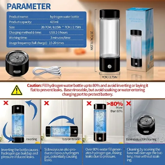 The Features of Pansonite hydrogen water generator 