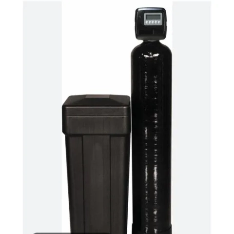 Professional grade water softener system from The Water Guy LLC featuring a digital control head.