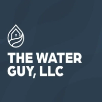 The Water Guy LLC logo in Lubbock TX offering home water softeners and filtration.
