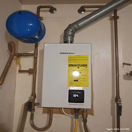 The capacity and the flow rate of the MIZUDO Natural Gas Tankless Water Heater is not as advertised.