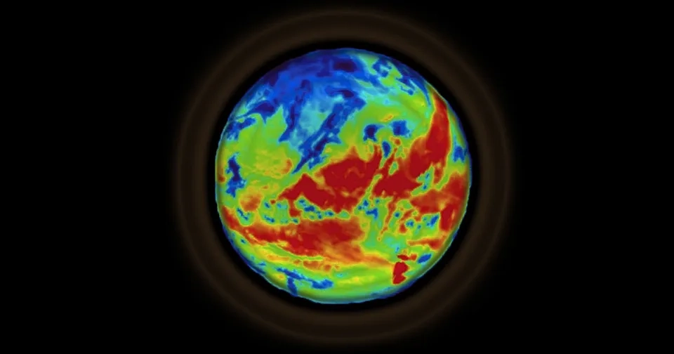 Thermal imaging detects groundwater through temperature variations.