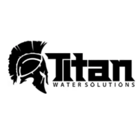 Professional brand mark for Titan Water Solutions, a veteran-owned dealer of high-performance water treatment systems tailored for Florida water